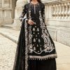 3 Piece Unstitched Embroidered Raw Silk Suit