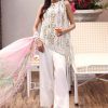 3 Piece Unstitched Embroidered Lawn Suit