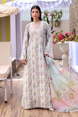 Alternative view of 3 Piece Unstitched Embroidered Lawn Suit