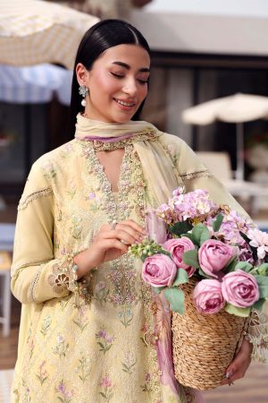 Alternative view of 3 Piece Unstitched Embroidered Lawn Suit