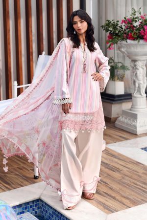 Alternative view of 3 Piece Unstitched Embroidered Jacquard Suit