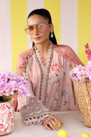 Alternative view of 3 Piece Unstitched Embroidered Lawn Suit