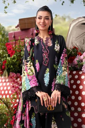 Alternative view of 3 Piece Unstitched Embroidered Lawn Suit