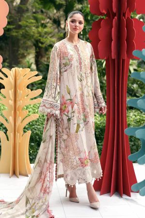 Alternative view of 3 Piece Unstitched Embroidered Lawn Suit