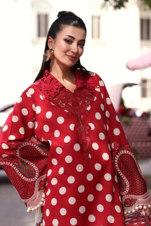 Alternative view of 3 Piece Unstitched Embroidered Lawn Suit