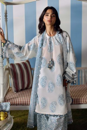 Alternative view of 3 Piece Unstitched Embroidered Lawn Suit